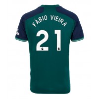 Pánský Fotbalový dres Arsenal Fabio Vieira #21 2023-24 Třetí Krátký Rukáv